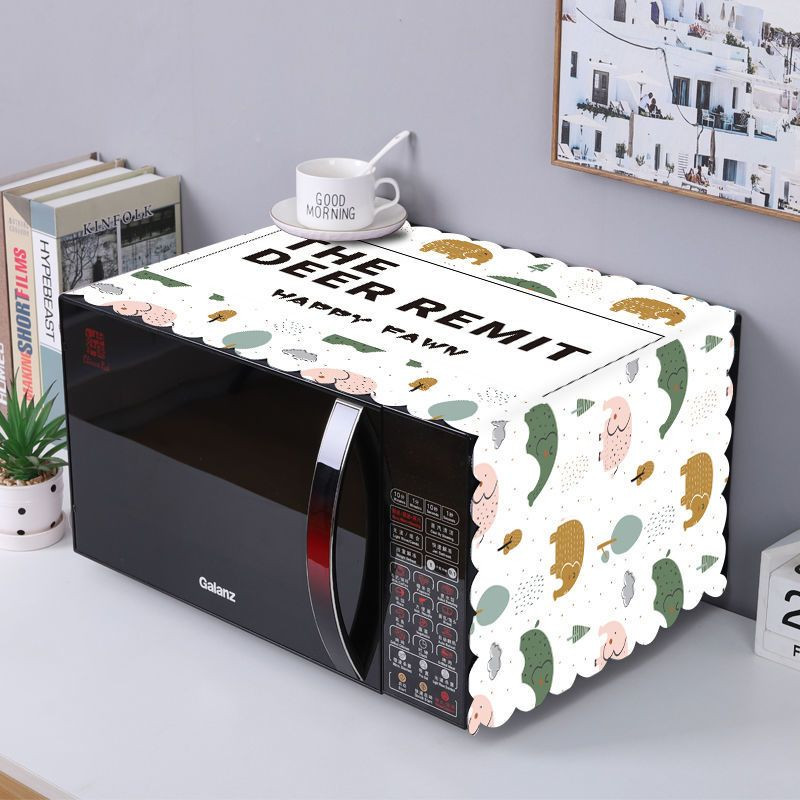 Κάλυμμα μικροκυμάτων κάλυμμα σκόνης γενικής χρήσης κάλυμμα φούρνου ανθεκτικό στο λάδι ψυγείου πλυντηρίου ρούχων υφασμάτινο κάλυμμα πανί κάλυμμα πετσέτα