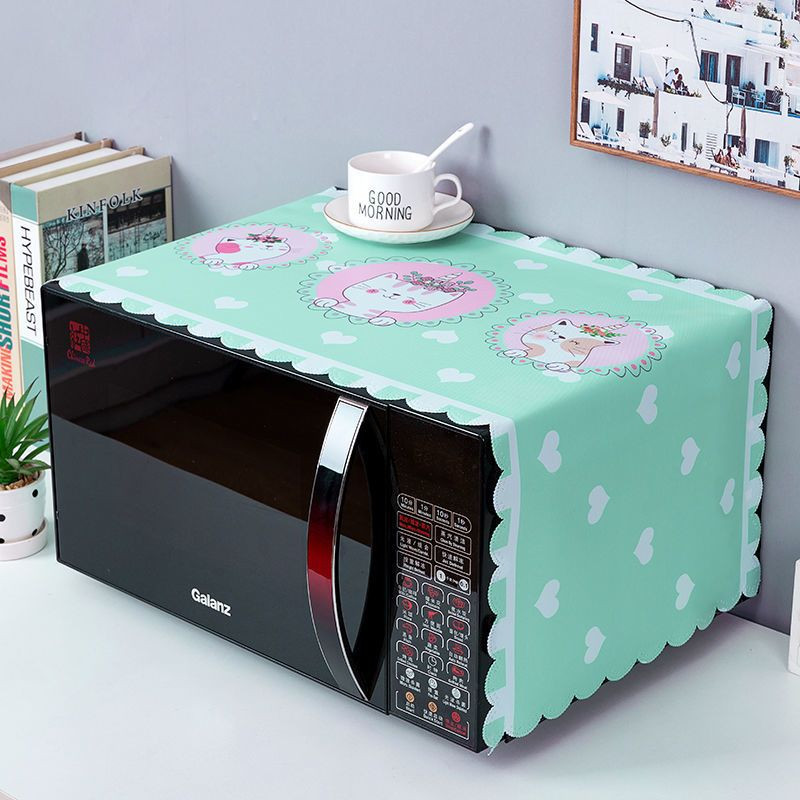 Κάλυμμα μικροκυμάτων κάλυμμα σκόνης γενικής χρήσης κάλυμμα φούρνου ανθεκτικό στο λάδι ψυγείου πλυντηρίου ρούχων υφασμάτινο κάλυμμα πανί κάλυμμα πετσέτα