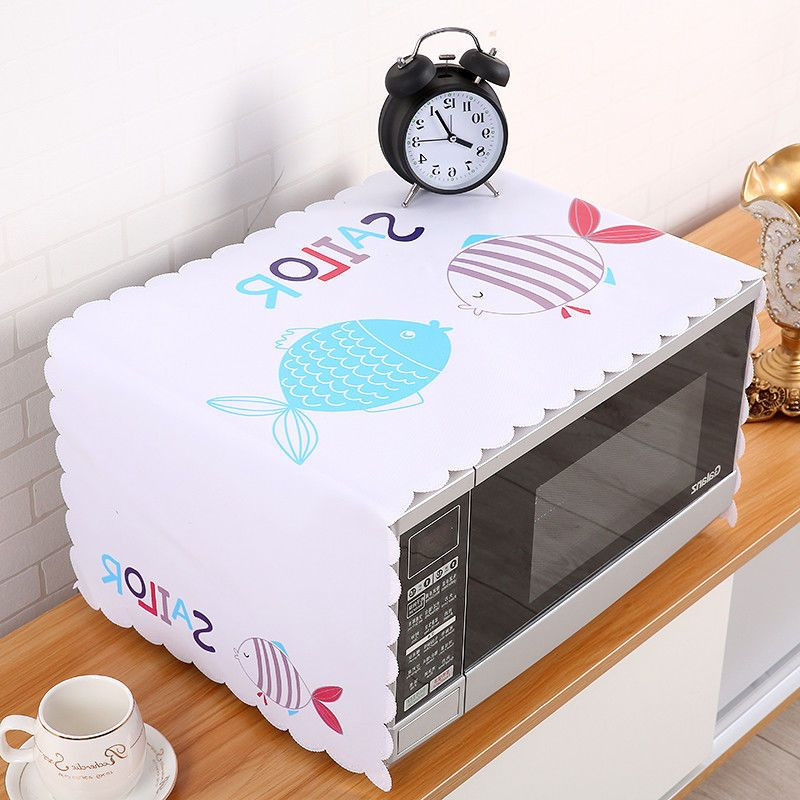 Κάλυμμα μικροκυμάτων κάλυμμα σκόνης γενικής χρήσης κάλυμμα φούρνου ανθεκτικό στο λάδι ψυγείου πλυντηρίου ρούχων υφασμάτινο κάλυμμα πανί κάλυμμα πετσέτα