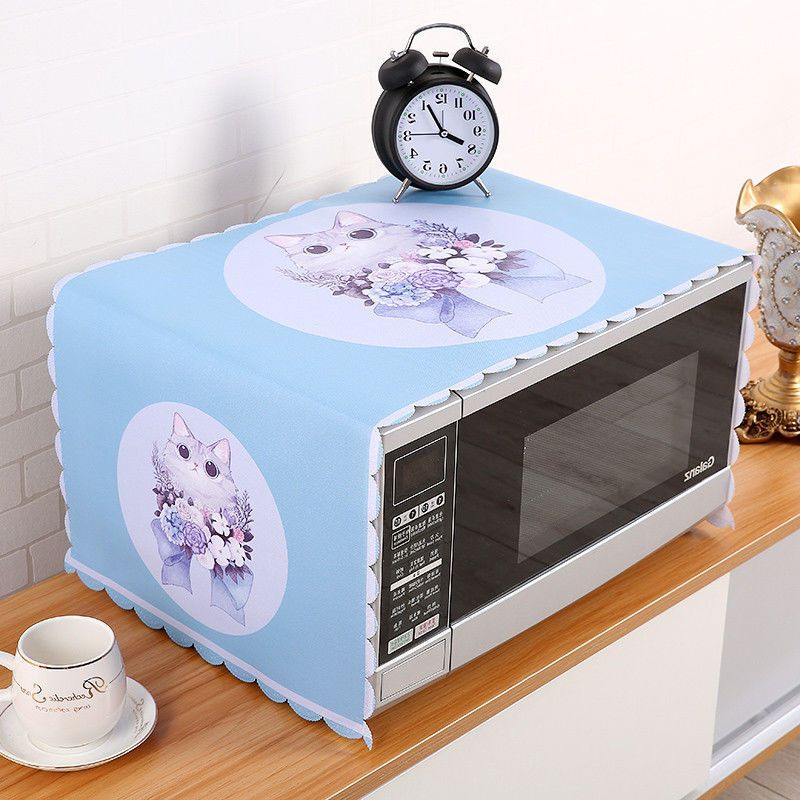 Κάλυμμα μικροκυμάτων κάλυμμα σκόνης γενικής χρήσης κάλυμμα φούρνου ανθεκτικό στο λάδι ψυγείου πλυντηρίου ρούχων υφασμάτινο κάλυμμα πανί κάλυμμα πετσέτα