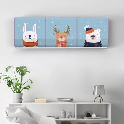 Kryt na klimatizáciu, závesný kryt na klimatizáciu, látkový kryt na klimatizáciu, all inclusive severský vešiak na spálňu, závesný bytový dekor