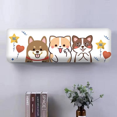 Kryt na klimatizáciu, závesný kryt na klimatizáciu, látkový kryt na klimatizáciu, all inclusive severský vešiak na spálňu, závesný bytový dekor