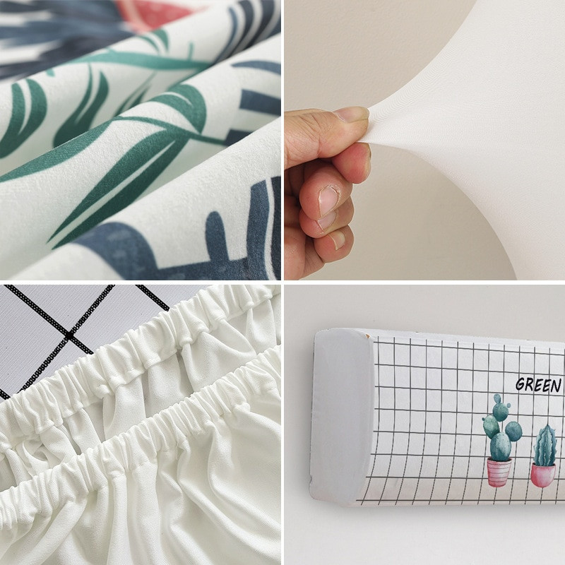 Kryt na klimatizáciu, závesný kryt na klimatizáciu, látkový kryt na klimatizáciu, all inclusive severský vešiak na spálňu, závesný bytový dekor