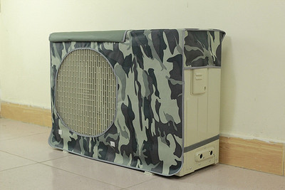 Oxford auduma gaisa kondicionētāja tīrīšanas vāks pretputekļu pretsniega tīrīšanas vāks ūdensizturīgs āra gaisa kondicionēšanas pārsegs