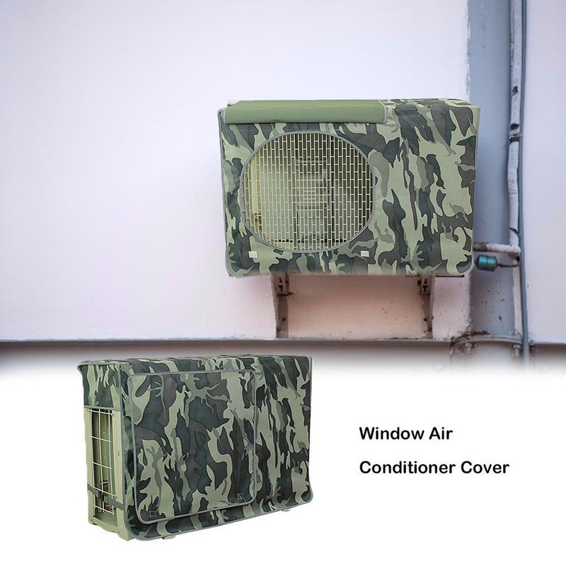 Oxford auduma gaisa kondicionētāja tīrīšanas vāks pretputekļu pretsniega tīrīšanas vāks ūdensizturīgs āra gaisa kondicionēšanas pārsegs