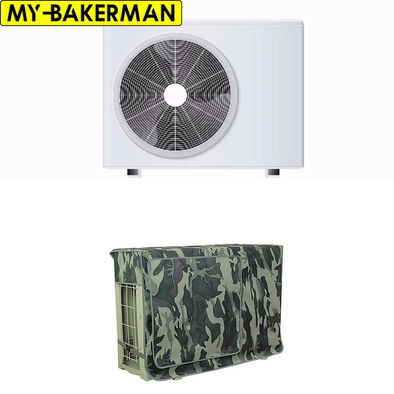 Oxford auduma gaisa kondicionētāja tīrīšanas vāks pretputekļu pretsniega tīrīšanas vāks ūdensizturīgs āra gaisa kondicionēšanas pārsegs