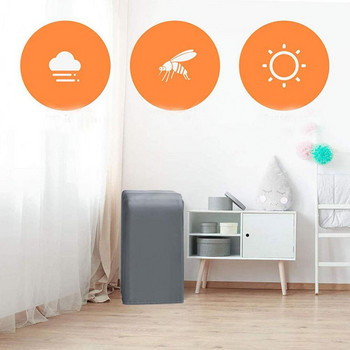 Капак за климатик Водоустойчив защитен капак Перфектен за вътрешни преносими климатици