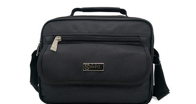 Geanta barbati cu buzunar exterior