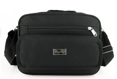 Geanta barbati cu buzunar exterior