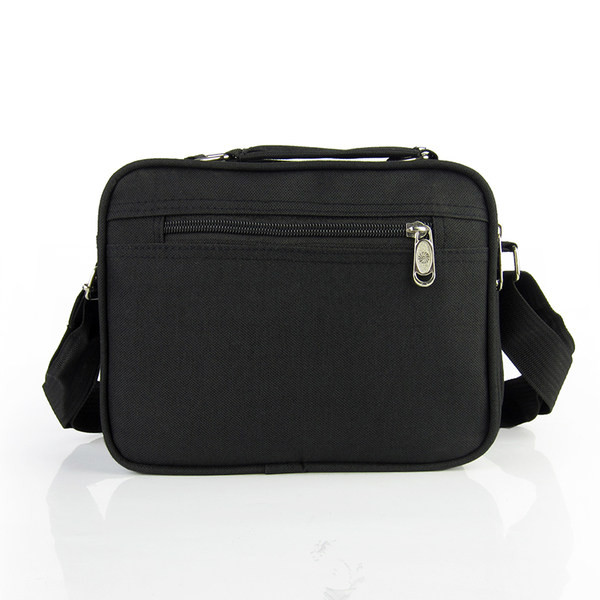 Geanta barbati cu buzunar exterior