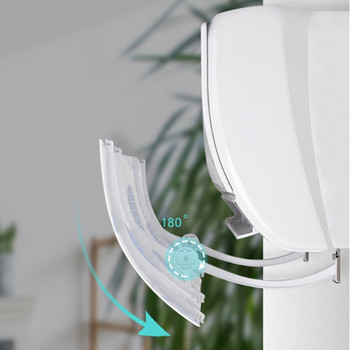 Универсален кух климатик против директно издухване Дефлектор за вятър, преграда, щит, регулируем капак на климатика, предно стъкло
