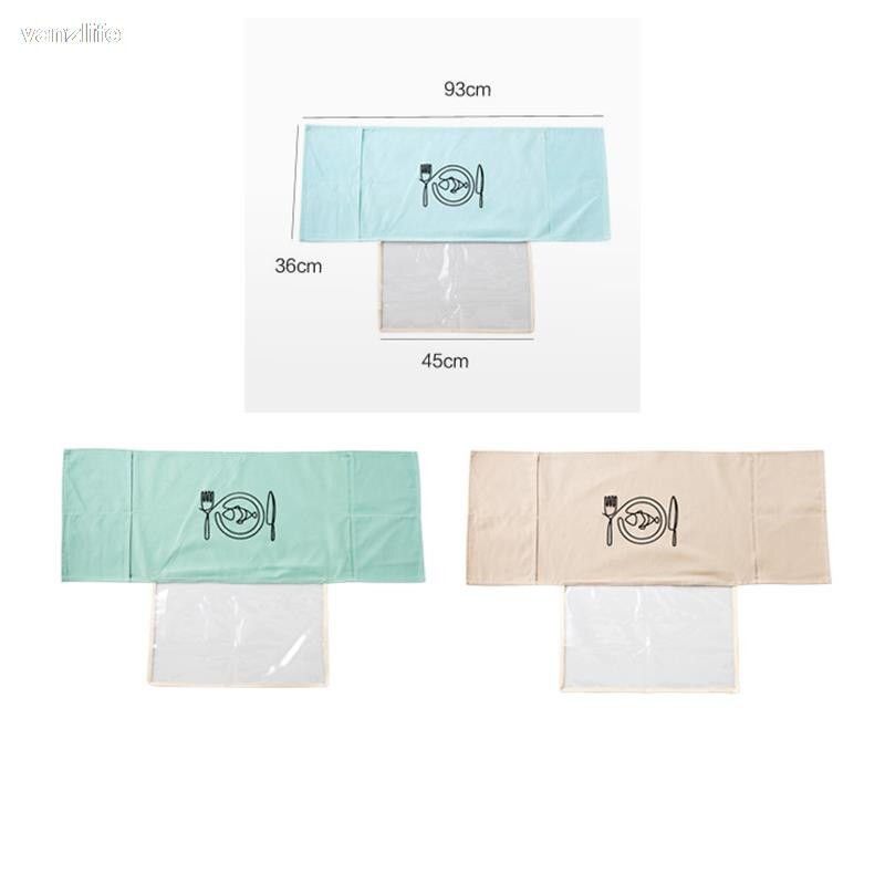 vanzlife Βαμβακερό και λινό κάλυμμα φούρνου μικροκυμάτων σετ λαδιού κάλυμμα πετσέτας πανί κάλυμμα ηλεκτρικού φούρνου φούρνου μικροκυμάτων κάλυμμα σκόνης