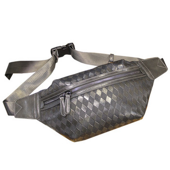 Мъжка чанта за кръст с 3D-ефект