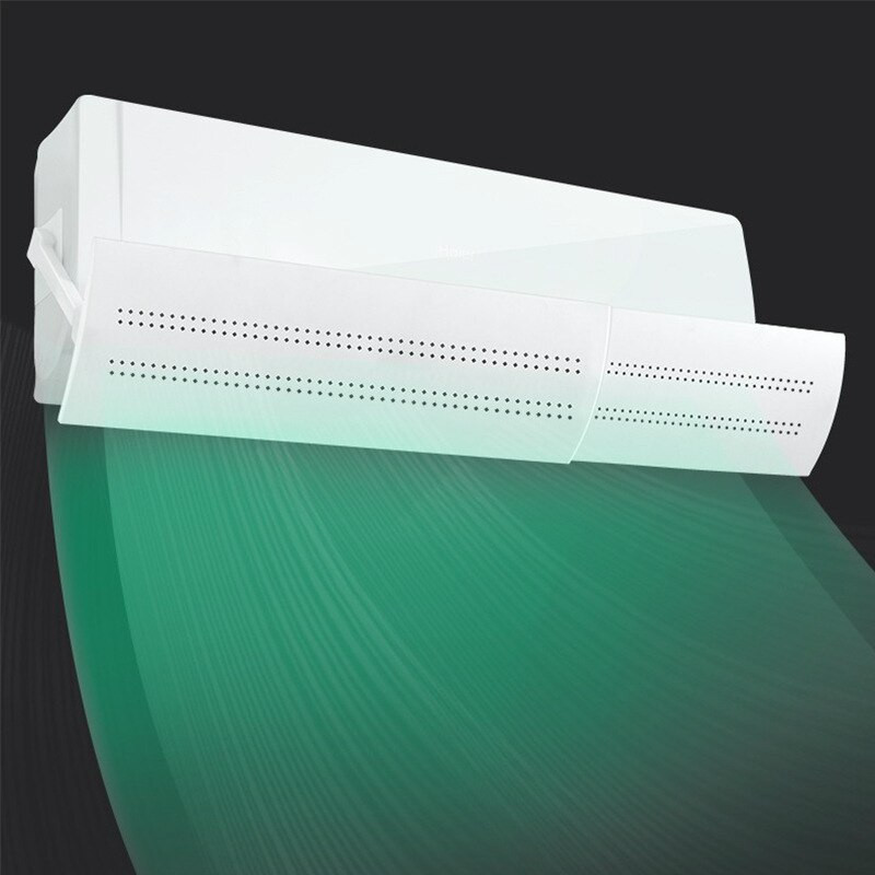 Aer condiționat suspendat retractabil Deflector de vânt Aer condiționat de uz casnic Deflector anti-drept suflare din plastic