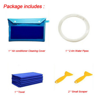 Водоустойчив комплект за почистване на климатици с торба за прах за почистване на водопроводни тръби за климатици под 1,5 P