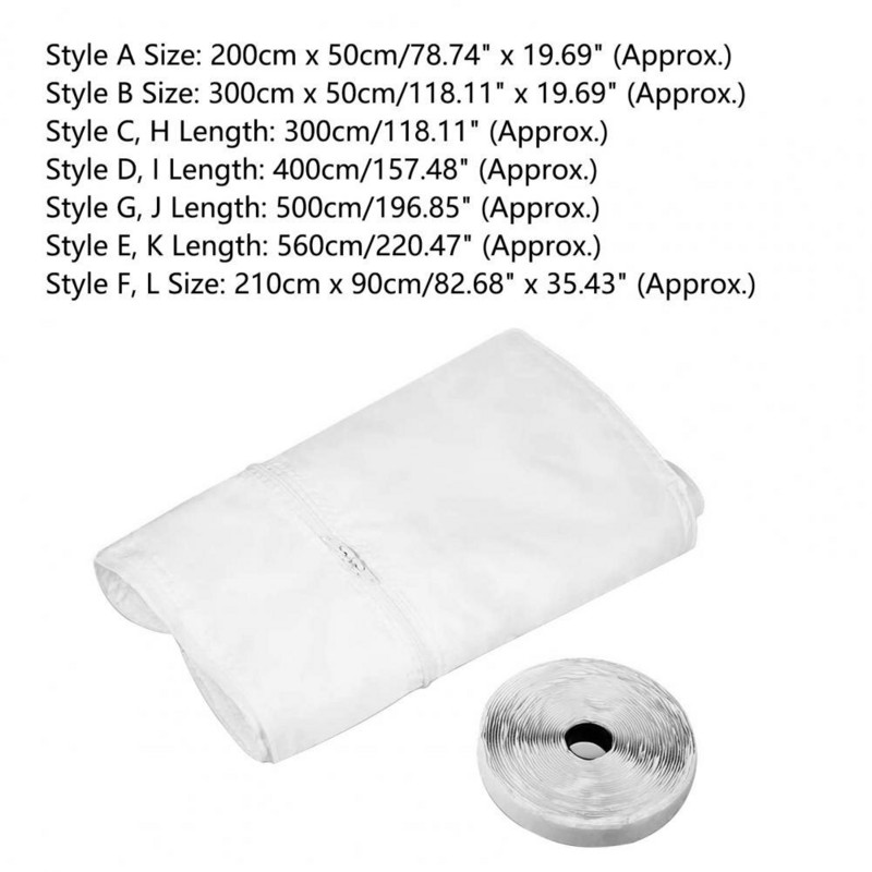 1 Σετ ύφασμα στεγανοποίησης παραθύρου Universal Effective Non Woven Fabric Εργονομική σχεδίαση Βοηθητικό Κλιματιστικό Παράθυρο Σφραγίδα Οικιακής Χρήσης