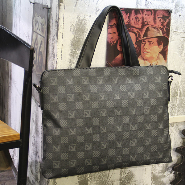 Laisvalaikio tekstilinė vyriška rankinė su užtrauktuku