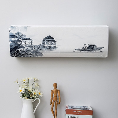 High Stretch Digital PrintingNou chinezesc modern de uz casnic pentru aer condiționat Husă complet pânză portabil Kit camera de zi Dormitor