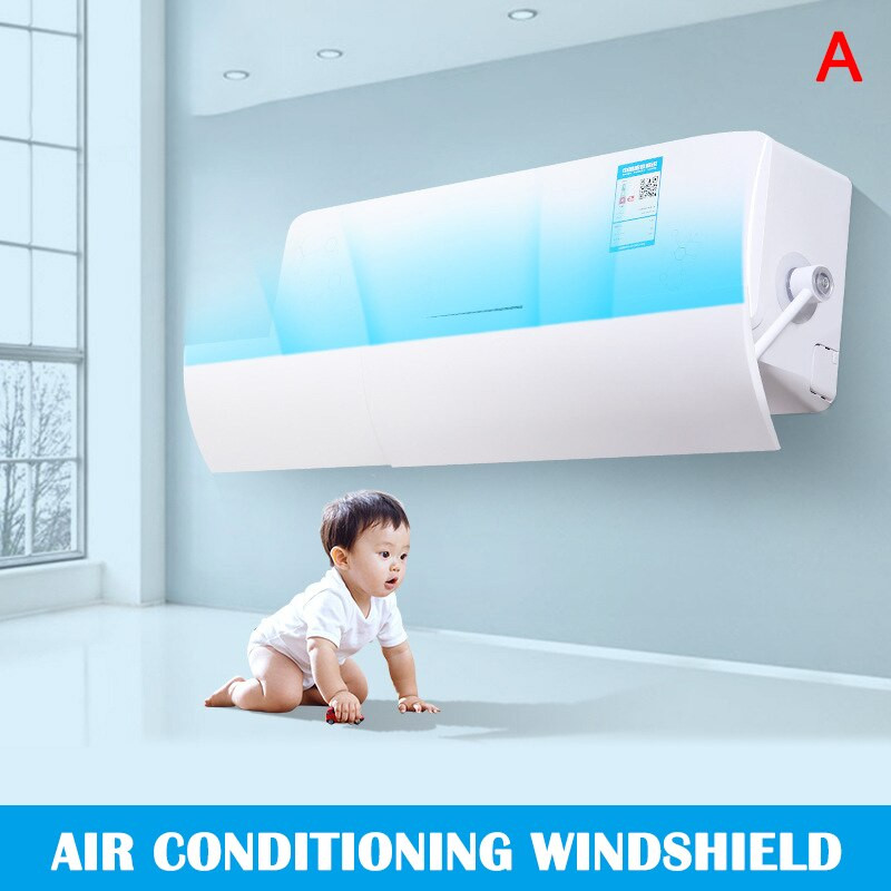 Πρόσφατα αντιανεμικό τηλεσκοπικό κάλυμμα κλιματισμού Παρμπρίζ με κουκούλα αέρα κατά της άμεσης εμφύσησης