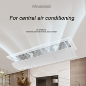 2022 m. oro kondicionavimo priekinis stiklas Kabančio tipo oro deflektorius, tiesiogiai pučiantis vėjo deflektoriaus dangtelis, skirtas centrinei oro kondicionavimo sistemai