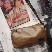 Pánska taška z eko kože s 3D prvkom