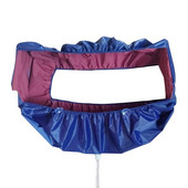 Kryt na čistenie klimatizácie, nástenný modrý závesný vodotesný ochranný vrecko na umývanie domácnosti, prachotesné vrecko, vrecká na čističe 2021