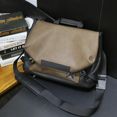 Pánska moderná taška z eko kože s dlhým uchom