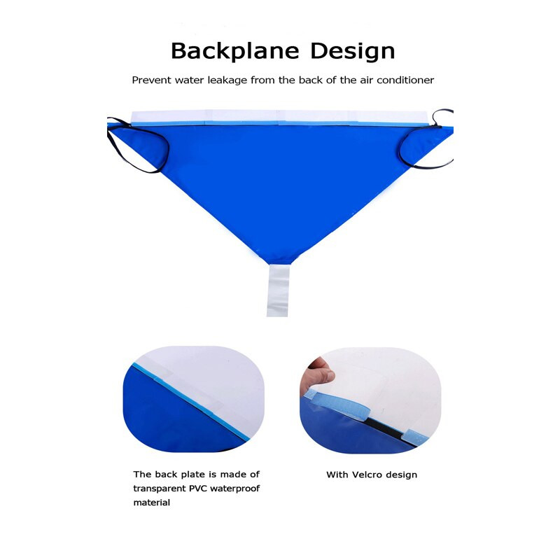 Kliimaseadme puhastuskate veetoruga Veekindel õhukonditsioneer allpool 2P puhastustolmukaitse puhastuskatte kott