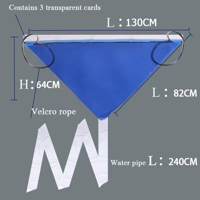 Kliimaseadme puhastuskate veetoruga Veekindel õhukonditsioneer allpool 2P puhastustolmukaitse puhastuskatte kott