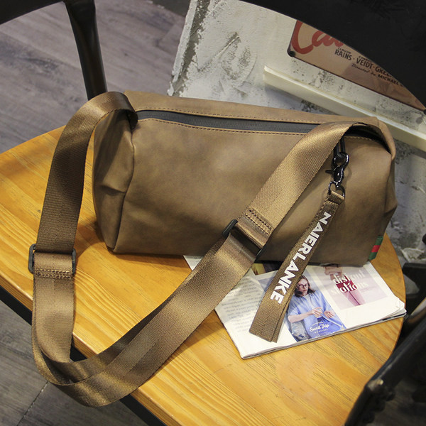 Νέο μοντέλο ανδρική έκο δερμάτινη τσάντα ώμου