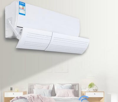 Parbriz pentru aer condiționat de tip suspendat scalabil Deflector de aer cu suflare directă Deflector pentru aer condiționat de uz casnic AC0001