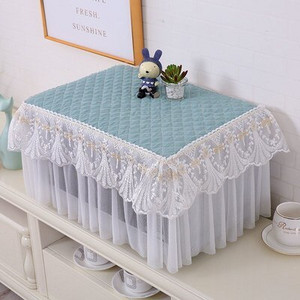 Δαντελένιο κάλυμμα για τη σκόνη φούρνου μικροκυμάτων Κάλυμμα προστασίας από τη σκόνη Κάλυμμα προστασίας από τη σκόνη κάλυμμα ποιμενικού στυλ Αξεσουάρ κουζίνας Προμήθειες