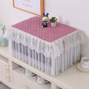 Δαντελένιο κάλυμμα για τη σκόνη φούρνου μικροκυμάτων Κάλυμμα προστασίας από τη σκόνη Κάλυμμα προστασίας από τη σκόνη κάλυμμα ποιμενικού στυλ Αξεσουάρ κουζίνας Προμήθειες