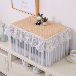 Δαντελένιο κάλυμμα για τη σκόνη φούρνου μικροκυμάτων Κάλυμμα προστασίας από τη σκόνη Κάλυμμα προστασίας από τη σκόνη κάλυμμα ποιμενικού στυλ Αξεσουάρ κουζίνας Προμήθειες