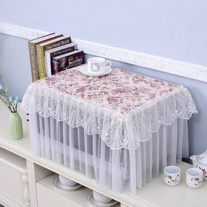 Δαντελένιο κάλυμμα για τη σκόνη φούρνου μικροκυμάτων Κάλυμμα προστασίας από τη σκόνη Κάλυμμα προστασίας από τη σκόνη κάλυμμα ποιμενικού στυλ Αξεσουάρ κουζίνας Προμήθειες