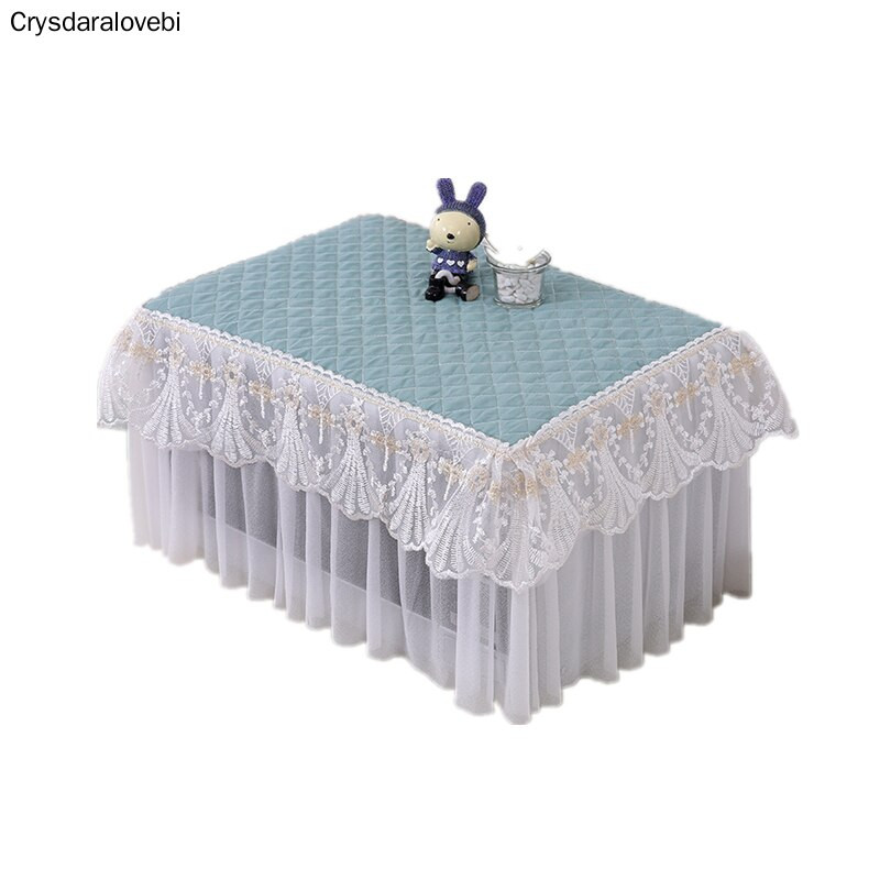 Δαντελένιο κάλυμμα για τη σκόνη φούρνου μικροκυμάτων Κάλυμμα προστασίας από τη σκόνη Κάλυμμα προστασίας από τη σκόνη κάλυμμα ποιμενικού στυλ Αξεσουάρ κουζίνας Προμήθειες