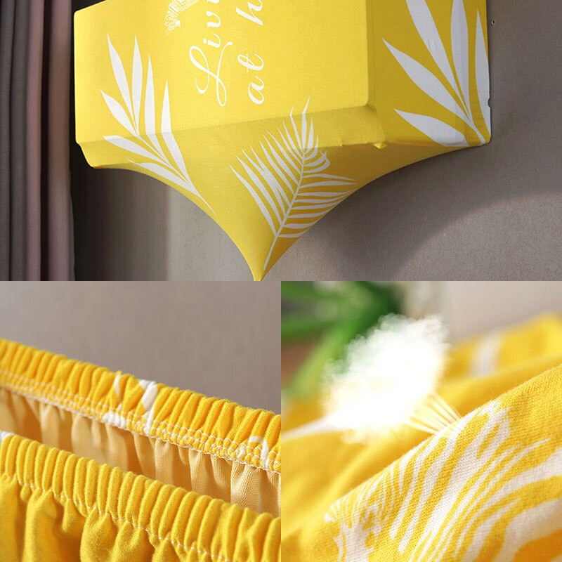 Najlacnejší 1ks kryt na klimatizáciu, krásny elastický látkový prachotesný ochranný kryt pre vonkajšie puzdro na klimatizáciu