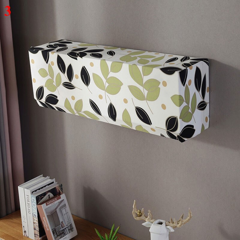 Najlacnejší 1ks kryt na klimatizáciu, krásny elastický látkový prachotesný ochranný kryt pre vonkajšie puzdro na klimatizáciu