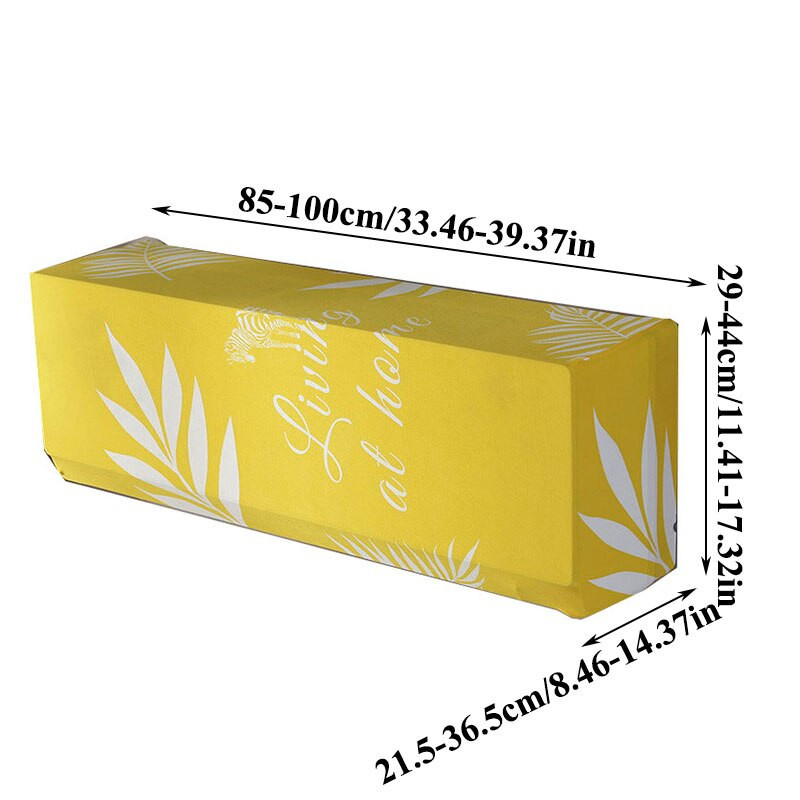 Najlacnejší 1ks kryt na klimatizáciu, krásny elastický látkový prachotesný ochranný kryt pre vonkajšie puzdro na klimatizáciu