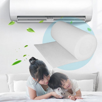 100x100x0,3cm Κλιματιστικό Activated Carbon HEPA Purifier Pre Filter Fabric Fabric Cleaner Αντικατάσταση για φιλτράρισμα αέρα