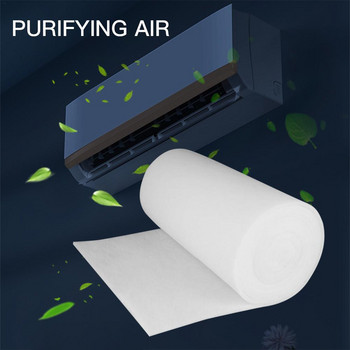 100x100x0,3cm Κλιματιστικό Activated Carbon HEPA Purifier Pre Filter Fabric Fabric Cleaner Αντικατάσταση για φιλτράρισμα αέρα