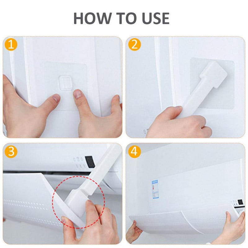 Netiesioginis ištraukiamas oro kondicionieriaus dangtis išmetimo ventiliatoriaus vėjo deflektorius išmetimo ventiliatoriaus priedai Reguliuojamas kondicionieriaus dangtis