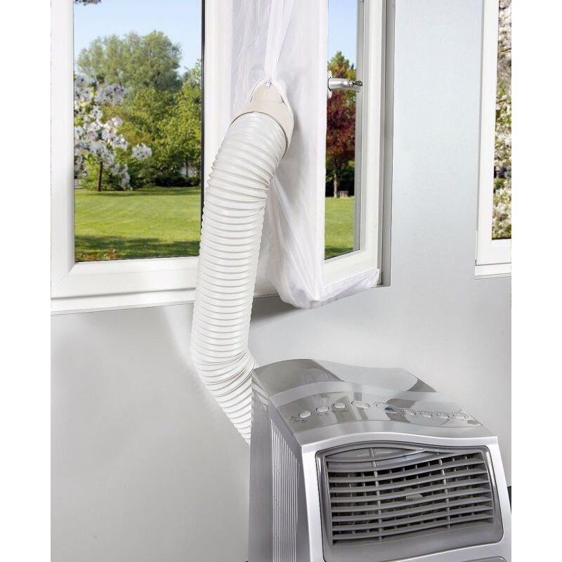 Vízálló Hot Air Stop klíma Kimeneti ablak tömítő készlet mobil klíma tartozékokhoz Otthoni klíma burkolat