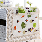 Olejotesná priedušná ochrana s úložným vreckom, kuchynský kryt do mikrovlnnej rúry s úložným vreckom, kuchynské príslušenstvo