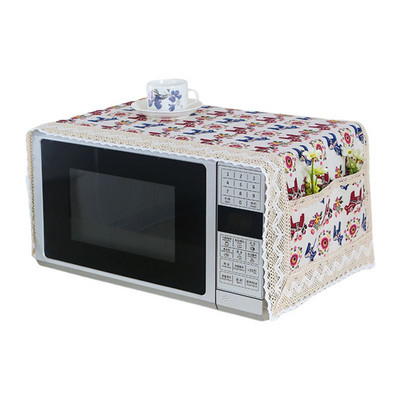 Olejotesná priedušná ochrana s úložným vreckom, kuchynský kryt do mikrovlnnej rúry s úložným vreckom, kuchynské príslušenstvo