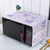 Vodotesné úložné vrecko na ochranu pred mastnotou, kuchynské doplnky s dvojitými vreckami, kryty na prach, kryt do mikrovlnnej rúry, digestor do mikrovlnnej rúry