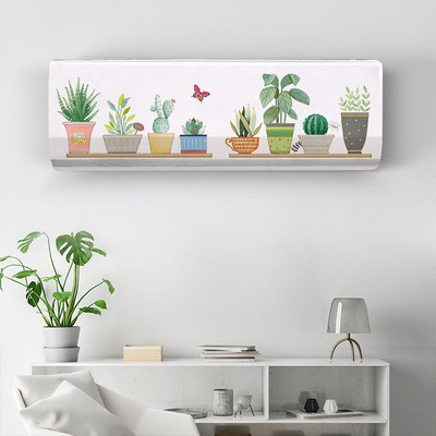 Viseći poklopac za klima uređaj Crtani svježi uzorak Zaštitnik za klima uređaj Zidni poklopac za klima uređaj Nordijski dekor