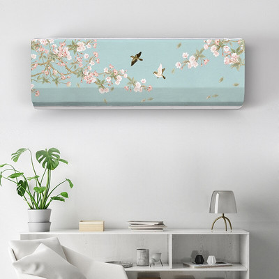 Viseći poklopac za klima uređaj Crtani svježi uzorak Zaštitnik za klima uređaj Zidni poklopac za klima uređaj Nordijski dekor