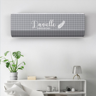 Viseći poklopac za klima uređaj Crtani svježi uzorak Zaštitnik za klima uređaj Zidni poklopac za klima uređaj Nordijski dekor