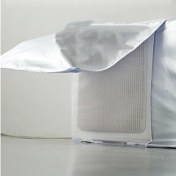 Покривало за климатик Удобно практично покритие за климатик Защитно покритие Сенник за климатик за защита на открито